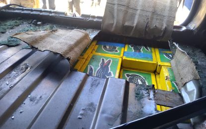 Seguirán detenidas médica de gendarmería, cosmetologa y comerciantes por transporte e intento de robo de cocaina
