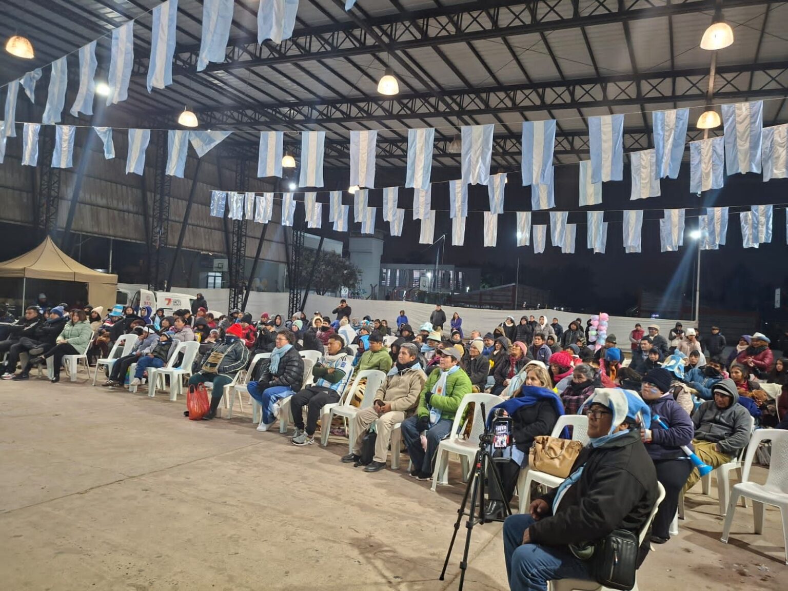 El aliento desde Alto Comedero para la Scaloneta en la Fan Fest