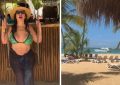 En bikini en el Caribe, Moria Casán celebró el éxito de su serie: «Volviendo a ser niña»