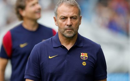 El DT de Barcelona respondió sobre la polémica entre Julián Alvarez y Atlético de Madrid: «Siempre digo dame lo mejor»