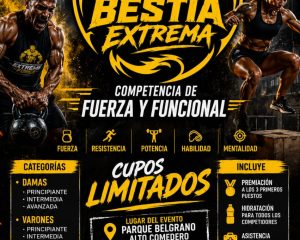 Campeonato de fuerza y resistencia este sábado en Alto Comedero