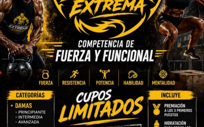 Campeonato de fuerza y resistencia este sábado en Alto Comedero