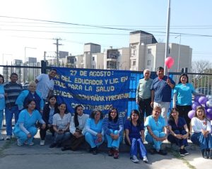 Emotivo acto por el Día del Educador para la Salud en Alto Comedero