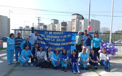 Emotivo acto por el Día del Educador para la Salud en Alto Comedero