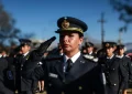 Desfile por el 181° aniversario de la Policia de Jujuy con anuncios