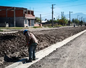 Avanza la pavimentación de la avenida Juella