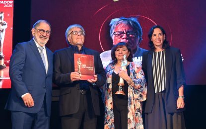 Brocha Jurado entre los reconocidos de los Premios San Salvador