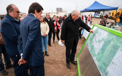 Sadir puso en marcha la obra cloacal que conectará 20.000 nuevas cuentas en Alto Comedero y Palpalá