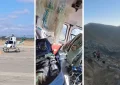Exitoso rescate sanitario en helicóptero en Caspala