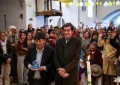 Gobernador Sadir en Casabindo en honras a la Virgen de Asunción