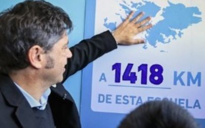 Kicillof criticó el mensaje en cadena de Milei sobre Malvinas y lanzó una ironía: «Pensé que era Inteligencia Artificial»