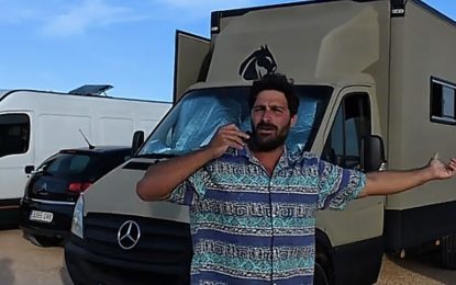 José Antonio decidió vivir en una autocaravana y renunciar a los gastos de una casa: “No pago hipoteca, agua ni luz”