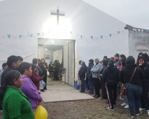 Celebraron el dia de Santa Teresa de Calcuta inaugurando obras en barrio Che Guevara