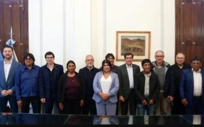 Sadir anunció un plan de obras de agua y saneamiento para la Puna