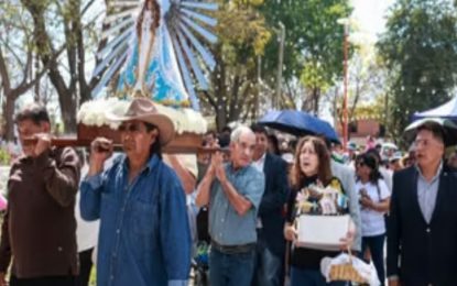 Aguas Calientes celebró sus fiestas patronales con anuncios de obras