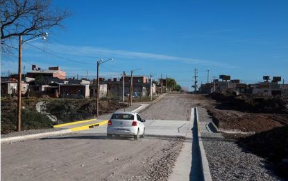 Sadir habilitó el primero de los cinco puentes que conectarán barrios de Alto Comedero