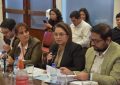 Comisión de educación recibió a ministra Teseira
