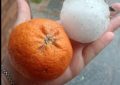 Impresionante tormenta de granizo en Córdoba con piedras del tamaño de una mandarina: hubo destrozos en Unquillo y Mendiolaza