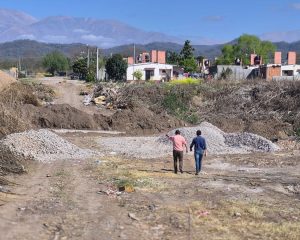 Alto Comedero: Provincia inicio obras para un nuevo puente alcantarilla