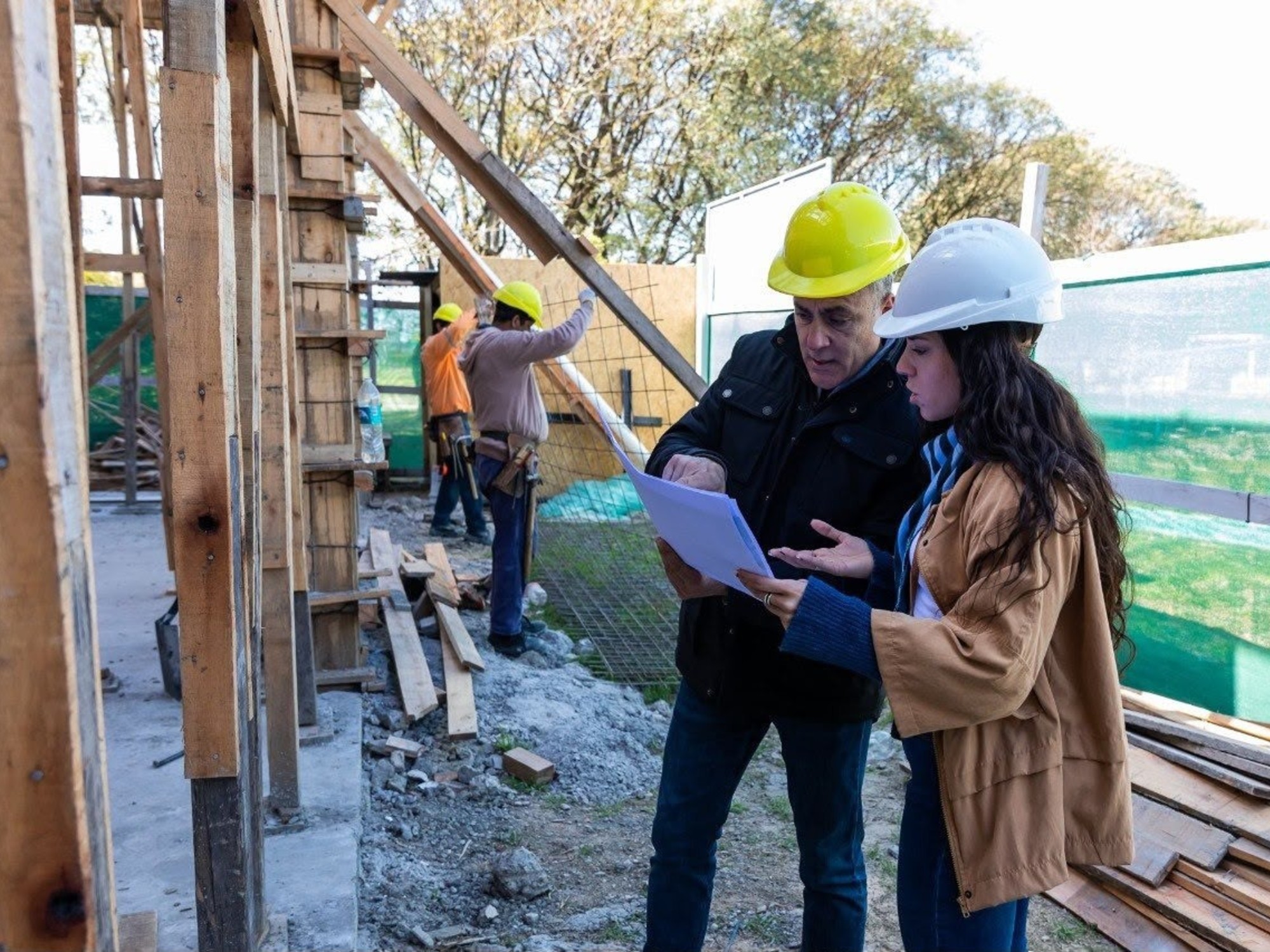 La construcción es uno de los sectores más afectados por el parate de las obras