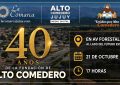 Este miercoles, Alto Comedero festeja su 40° aniversario
