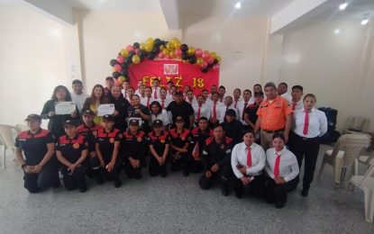 Bomberos Voluntarios de Alto Comedero celebraron el 18° aniversario de su creación