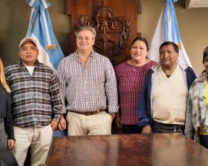 Nueva comisión del Centro Vecinal del B2 se reunió con el presidente del Deliberante Capitalino