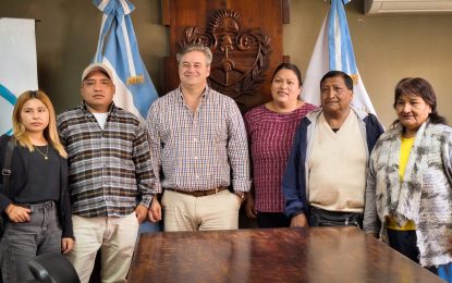 Nueva comisión del Centro Vecinal del B2 se reunió con el presidente del Deliberante Capitalino