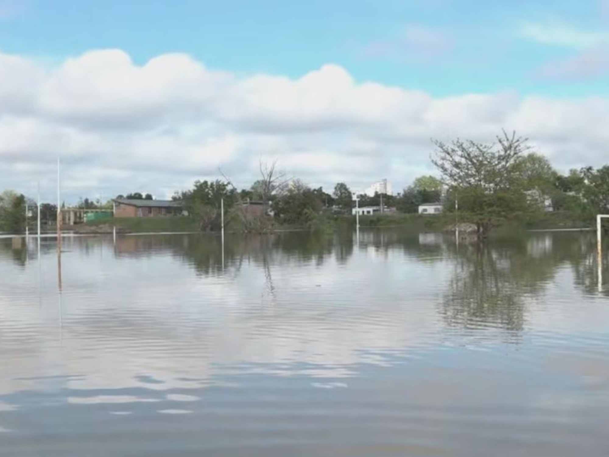 El Niño golpeó el Litoral y provocó inundaciones en Entre Ríos y Corrientes. Imágenes de Concordia