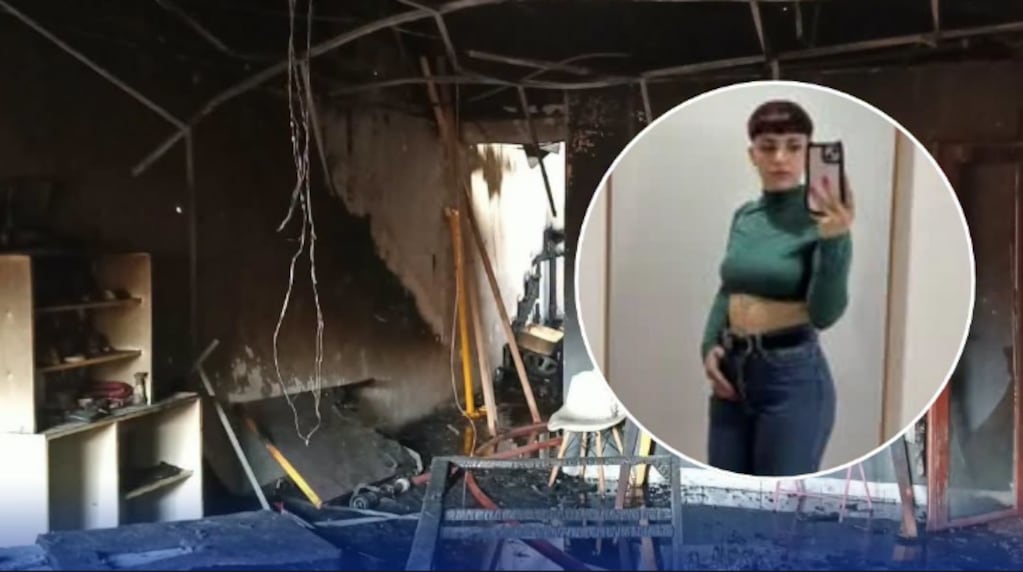 “Escuchaban sus gritos”: murió una joven en un incendio en Las Heras y su pareja está internada bajo custodia