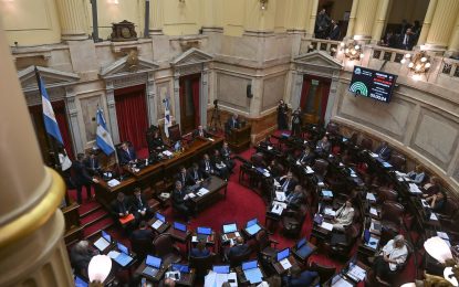 El Senado dio media sanción a un régimen de incentivos para inversiones desde US$12 millones