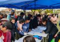 La Provincia acompaña a familias del Ex Aeroclub a completar el alta de su servicio eléctrico