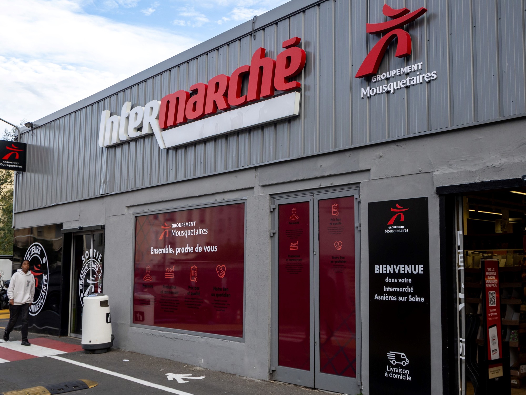 Intermarché, uno de los supermercados afectados
